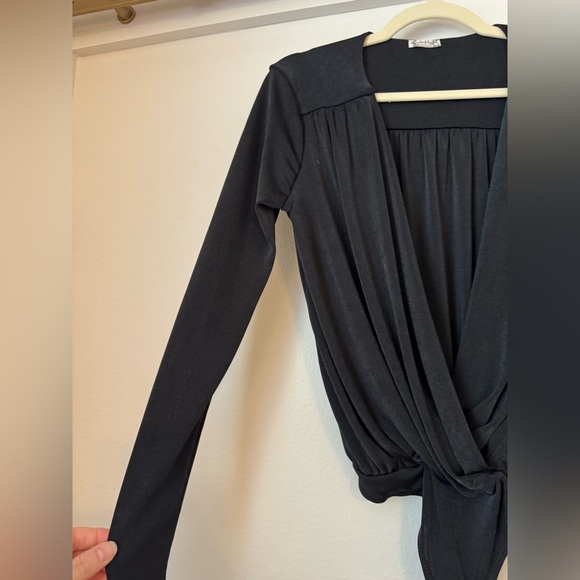 NWT Free People Turnt Bodysuit in Black- Small - Picture 10 of 16